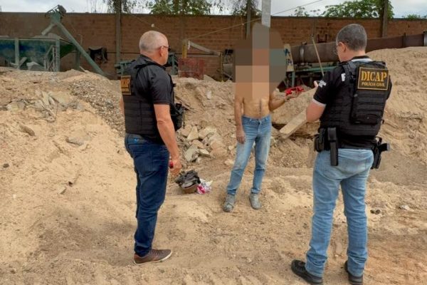DICAP prende em Timon suspeito de homicídio de carcereiro e tráfico